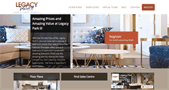 Desktop Screenshot of mylegacypark.com
